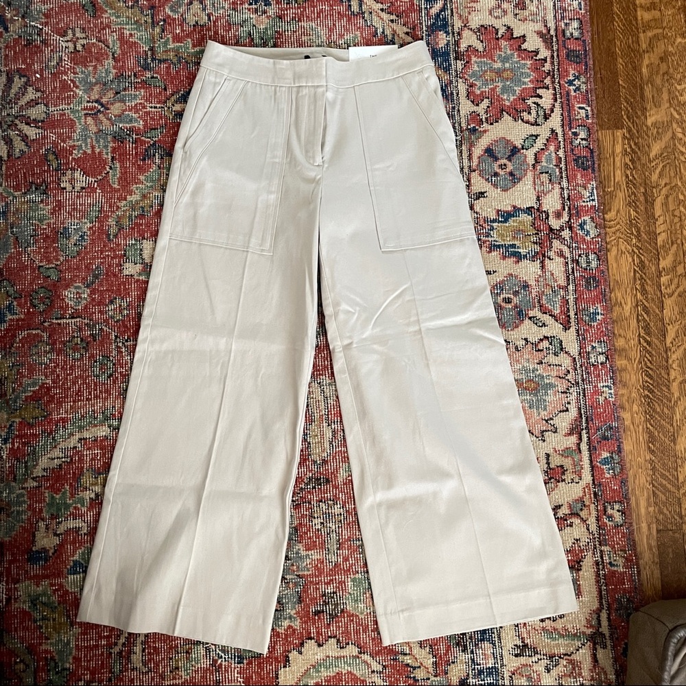 NWT Ann Taylor Factory The Wide Leg Crop Pants - Picture 7 of 7